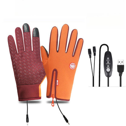 Dazzlesport™ Outdoor Heated Gloves Windproof and Waterproof with Plus Velvet 1