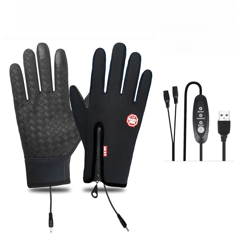Dazzlesport™ Outdoor Heated Gloves Windproof and Waterproof with Plus Velvet 1