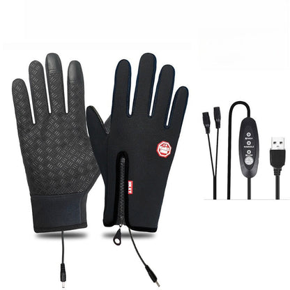 Dazzlesport™ Outdoor Heated Gloves Windproof and Waterproof with Plus Velvet 1