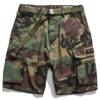 DazzleSport Classic Camo Men's Japanese Multi-pocket Design Outdoor Shorts