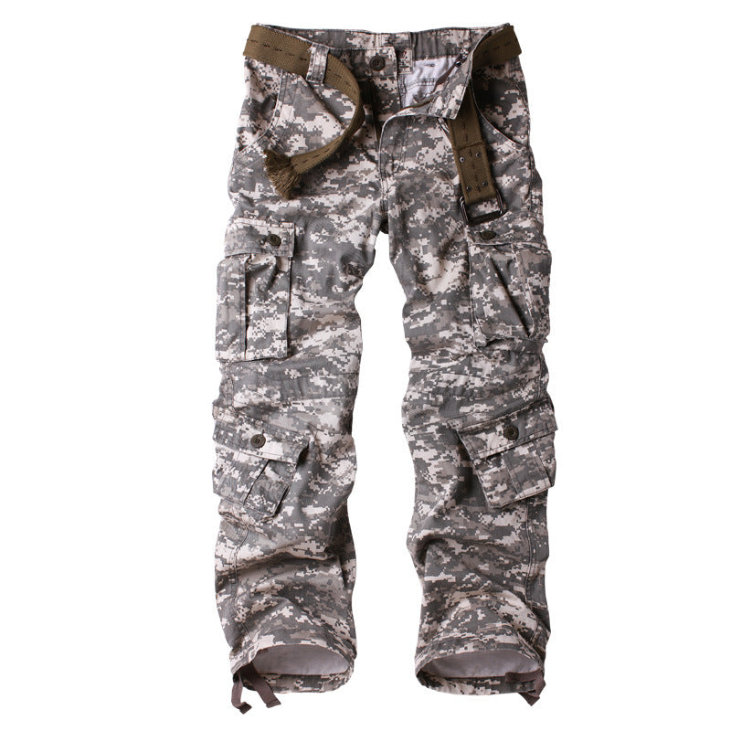 Men's Camouflage Outdoor Multi-Pocket Cargo Pants - Category 1