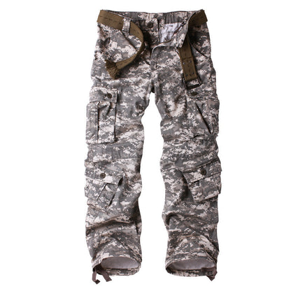 Men's Camouflage Outdoor Multi-Pocket Cargo Pants - Category 2