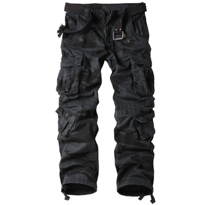 Men's Camouflage Outdoor Multi-Pocket Cargo Pants - Category 3