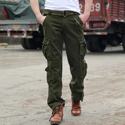 Men's Camouflage Outdoor Multi-Pocket Cargo Pants - Category 1