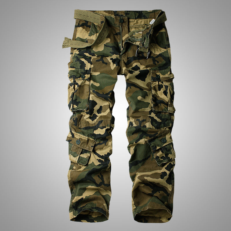 Men's Camouflage Outdoor Multi-Pocket Cargo Pants - Category 2