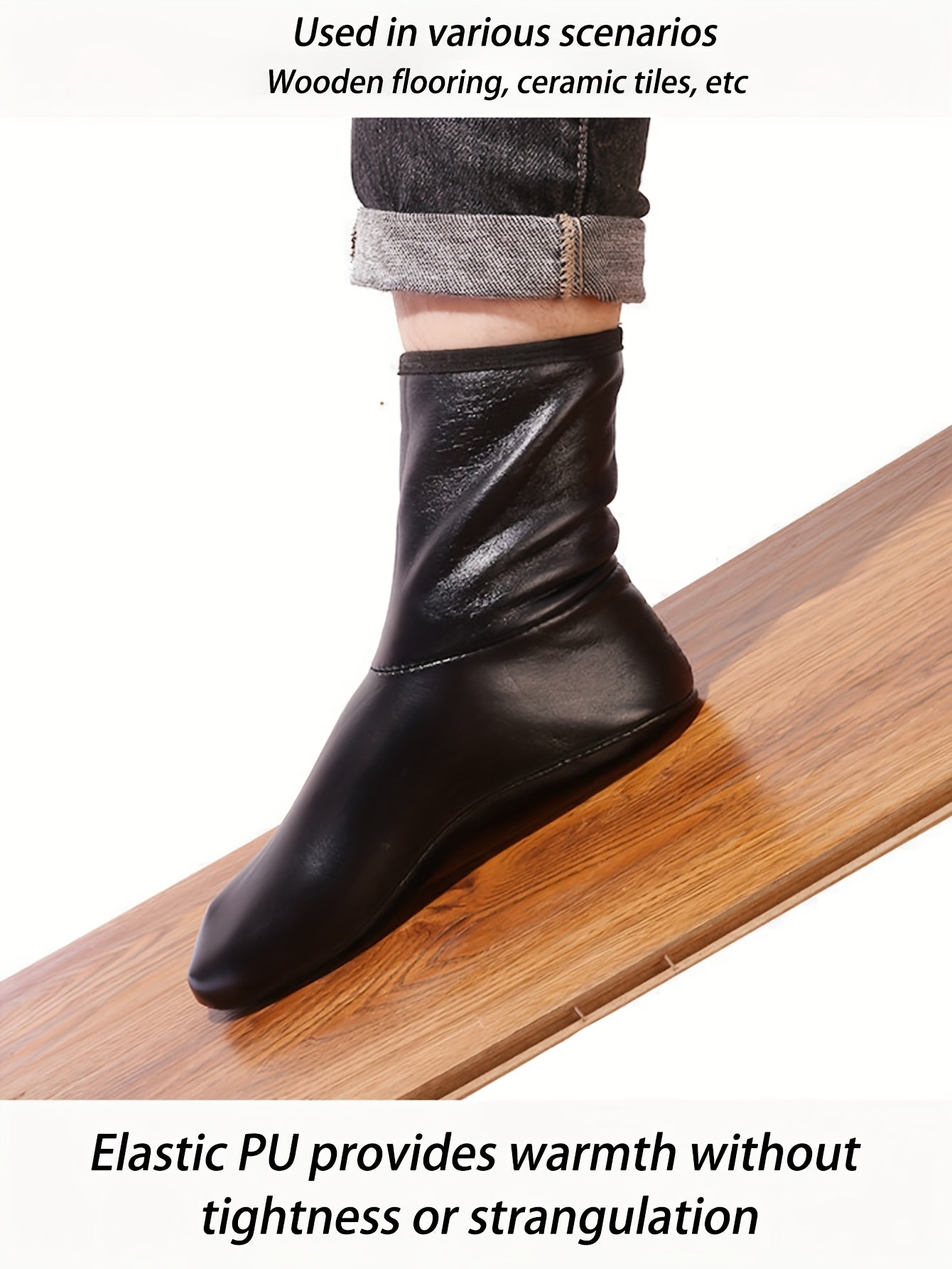 Unisex Winter Outdoor Sports Warm Socks, Thick Velvet Indoor Floor Socks