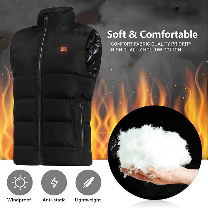 LAST DAY 40% OFF - 🎁 Dazzlesport™ New Unisex Warming Heated Vest