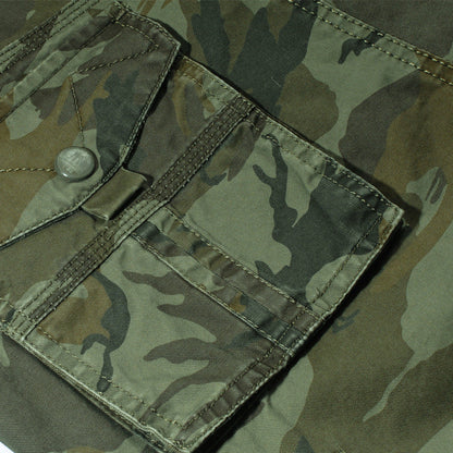 DazzleSport Casual Cotton Camo Multi-pocket Men Shorts