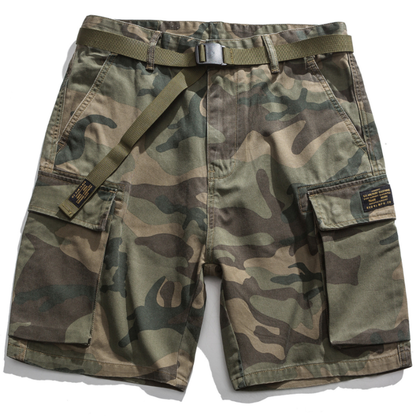 DazzleSport Classic Camo Men's Japanese Multi-pocket Design Outdoor Shorts