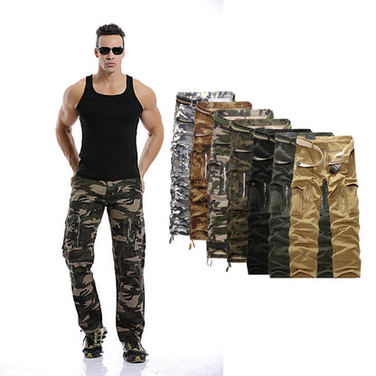 DazzleSport Men's Outdoor Multi-Pocket Cargo Pants