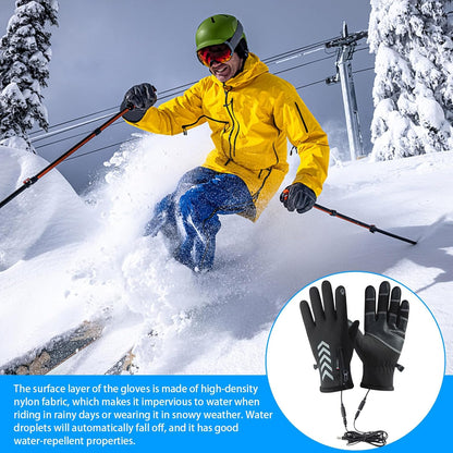 Dazzlesport™ Winter USB Heated Warm Gloves