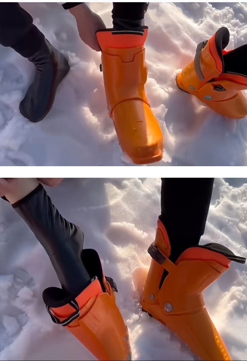 Unisex Winter Outdoor Sports Warm Socks, Thick Velvet Indoor Floor Socks