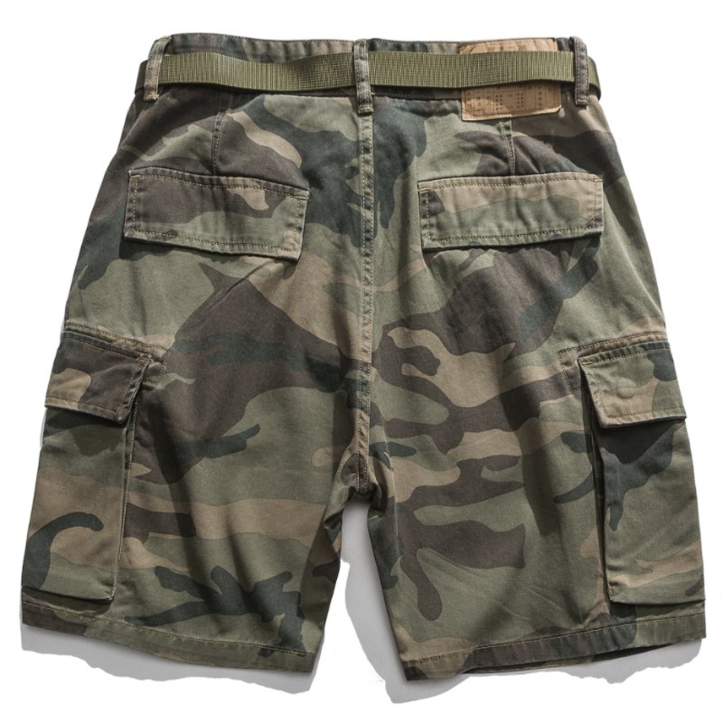 DazzleSport Classic Camo Men's Japanese Multi-pocket Design Outdoor Shorts