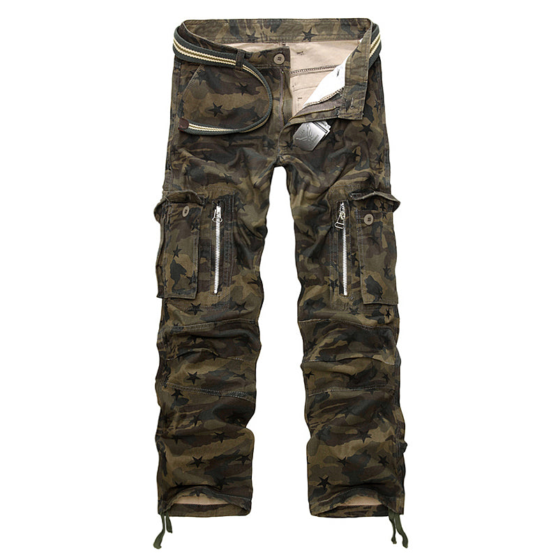 DazzleSport Men's Outdoor Multi-Pocket Cargo Pants