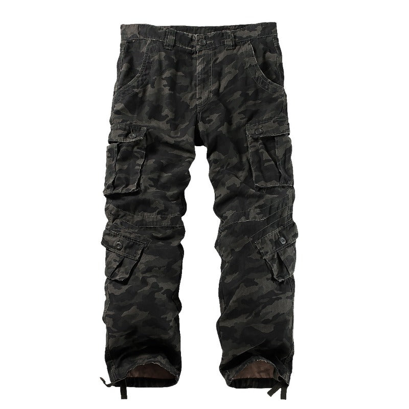 Men's Camouflage Outdoor Multi-Pocket Cargo Pants - Category 3