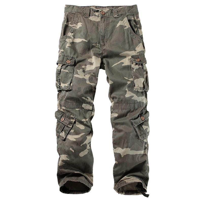 Men's Camouflage Outdoor Multi-Pocket Cargo Pants - Category 2