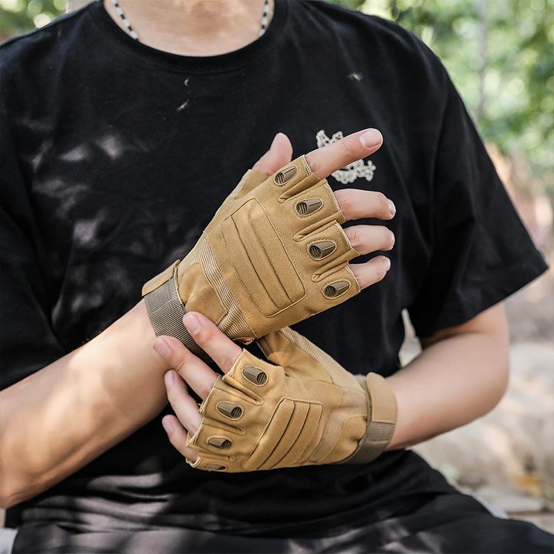 New Tactical Airsoft Half Finger Military Gloves