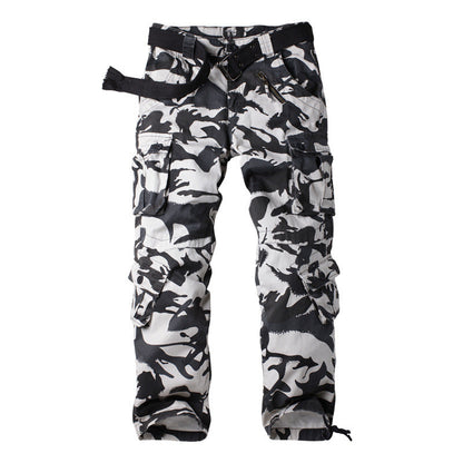 Men's Camouflage Outdoor Multi-Pocket Cargo Pants - Category 1