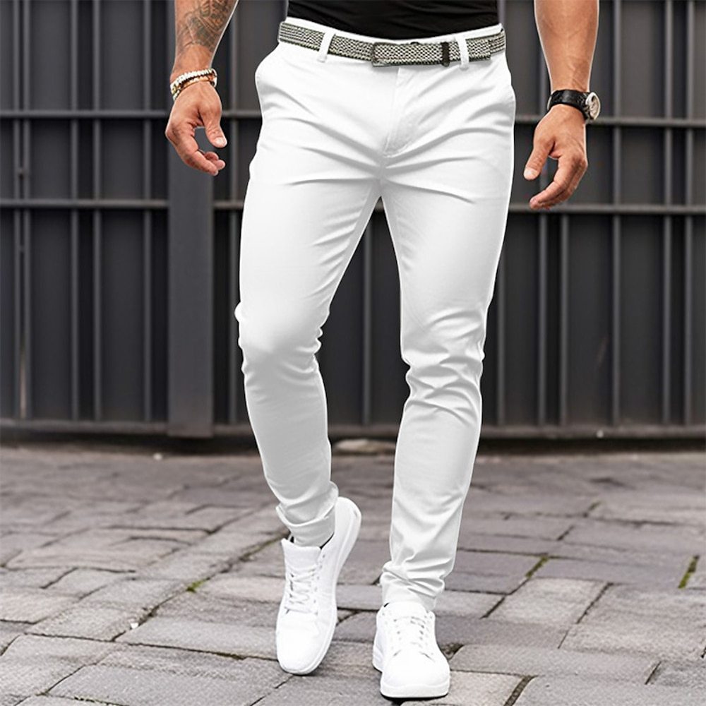 DazzleSport Loose Solid Color Trousers