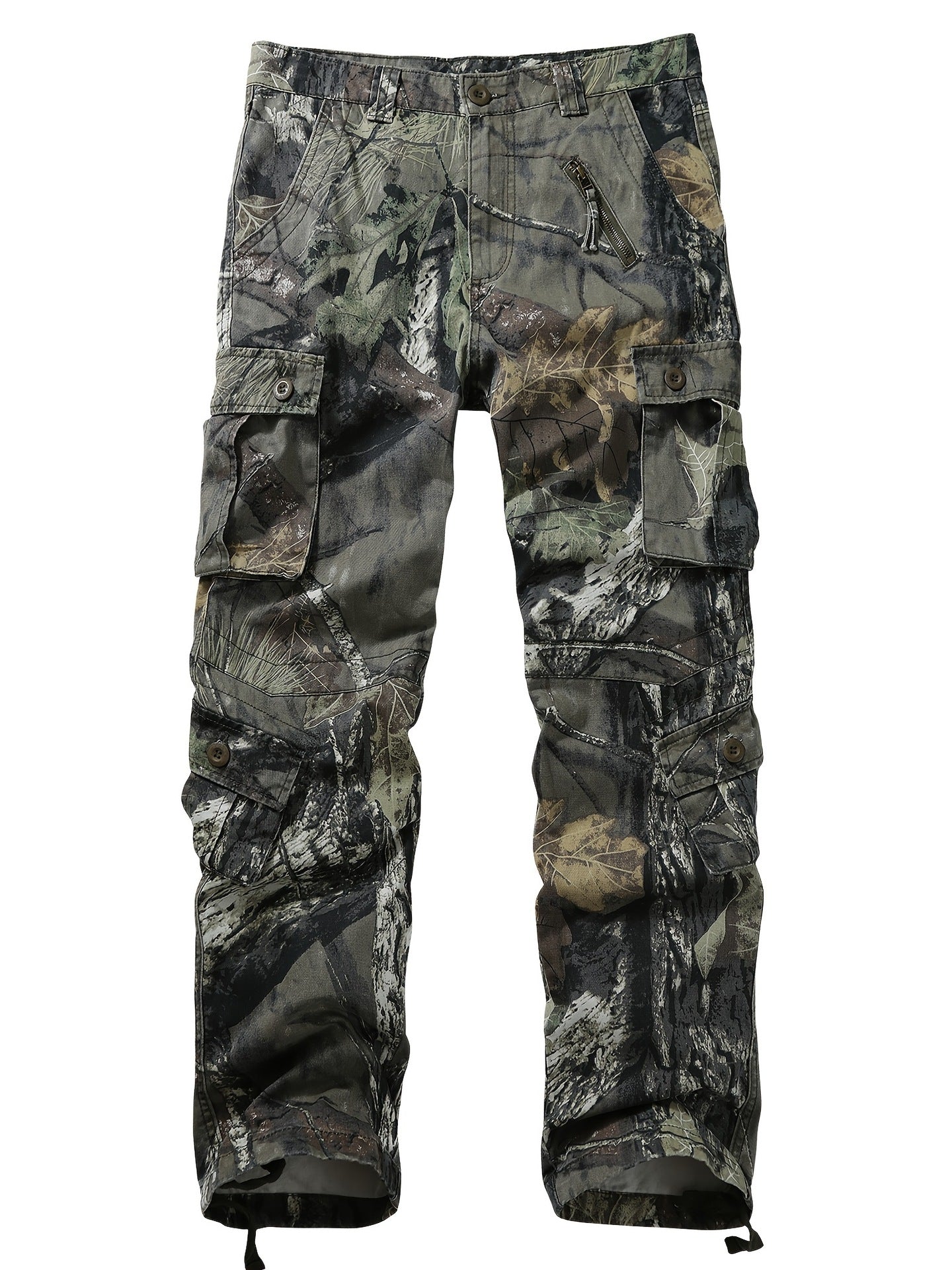 Men's Camouflage Outdoor Multi-Pocket Cargo Pants - Category 1