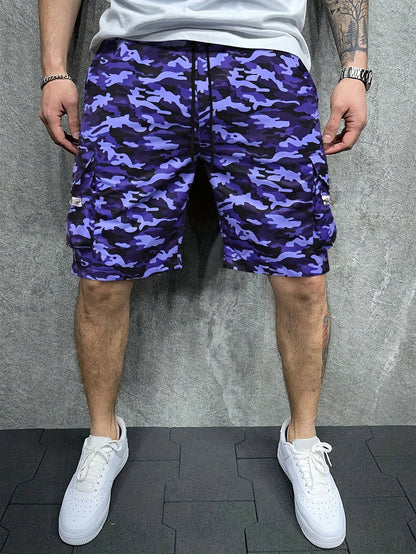 DazzleSport Camouflage Loose Large Size Casual Shorts