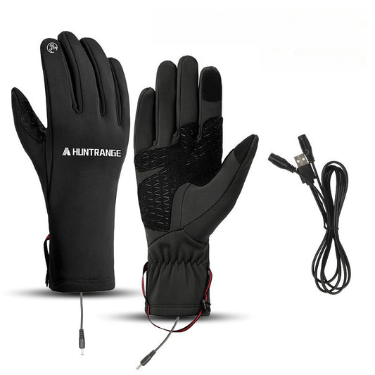 Dazzlesport™ Outdoor Fashion Heated Gloves Windproof and Waterproof with Plus Velvet