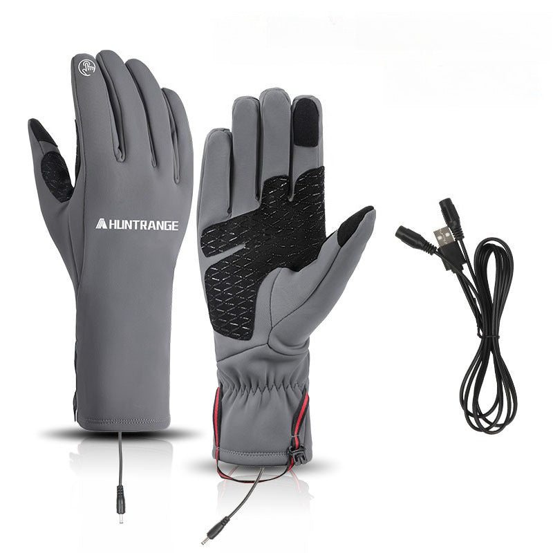 Dazzlesport™ Outdoor Fashion Heated Gloves Windproof and Waterproof with Plus Velvet