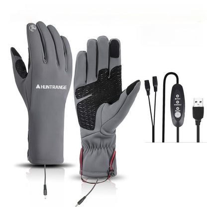 Dazzlesport™ Outdoor Fashion Heated Gloves Windproof and Waterproof with Plus Velvet