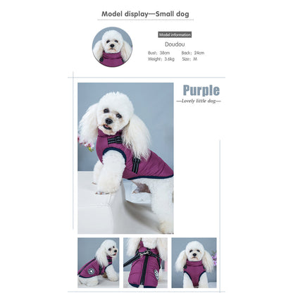 DazzleSport™ - Waterproof Jacket Harness - Blue