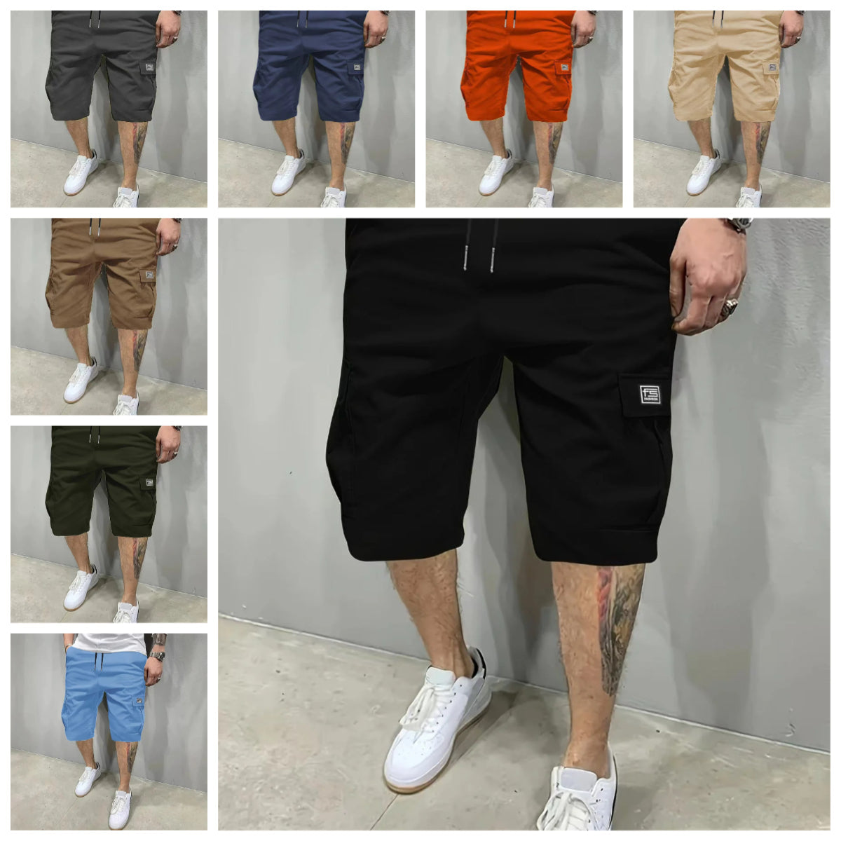 Dazzlesport Men’s Tactical Style Cargo Shorts