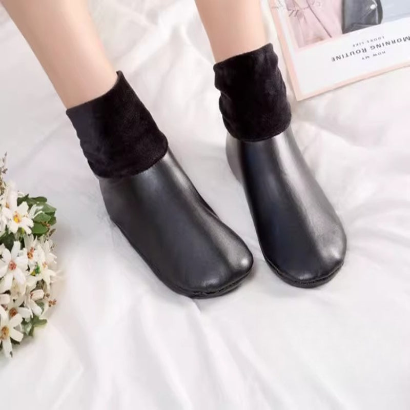 Unisex Winter Outdoor Sports Warm Socks, Thick Velvet Indoor Floor Socks