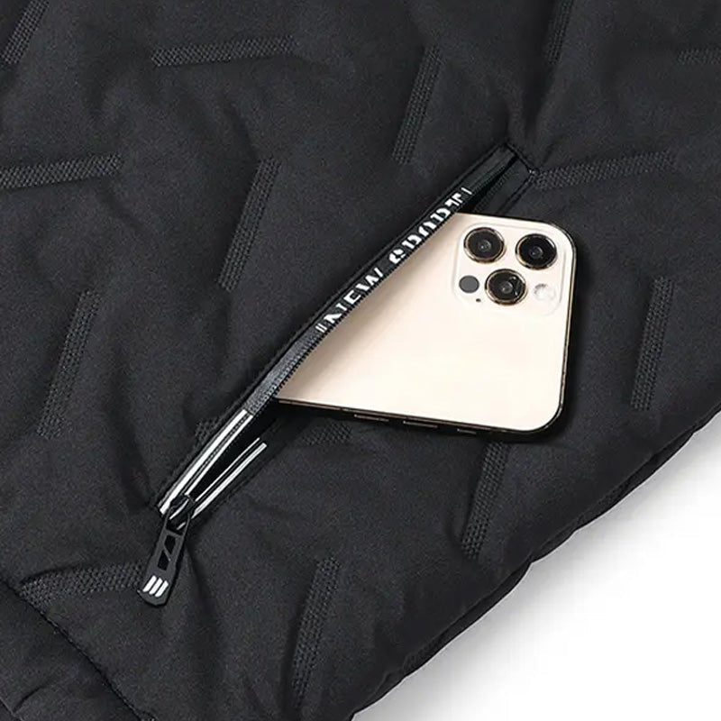 Unisex Thermal Fleece-Lined Quilted Vest