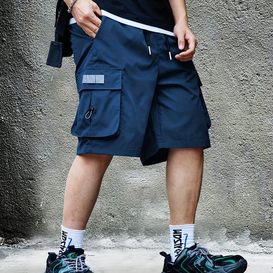 Breathable and fashionable men's cargo shorts for all seasons