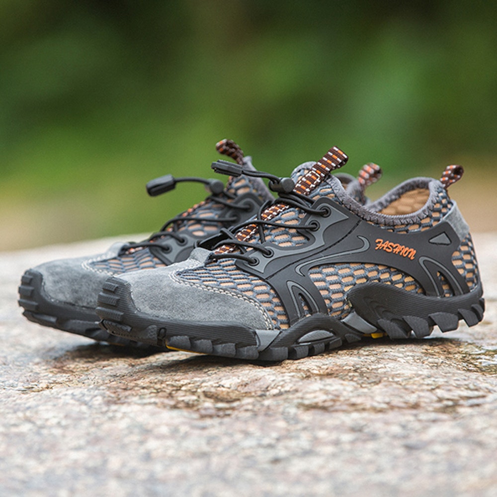 Summer Quick Dry Lightweight Leather Hiking Water Shoes