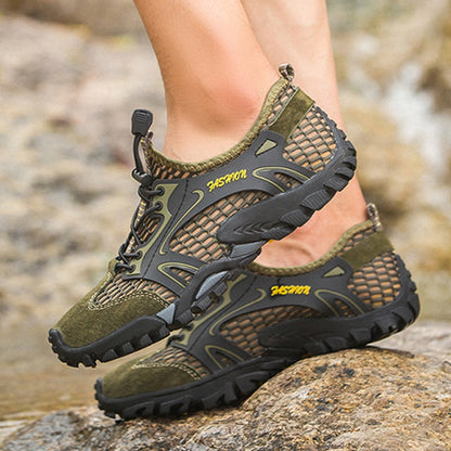 Summer Quick Dry Lightweight Leather Hiking Water Shoes