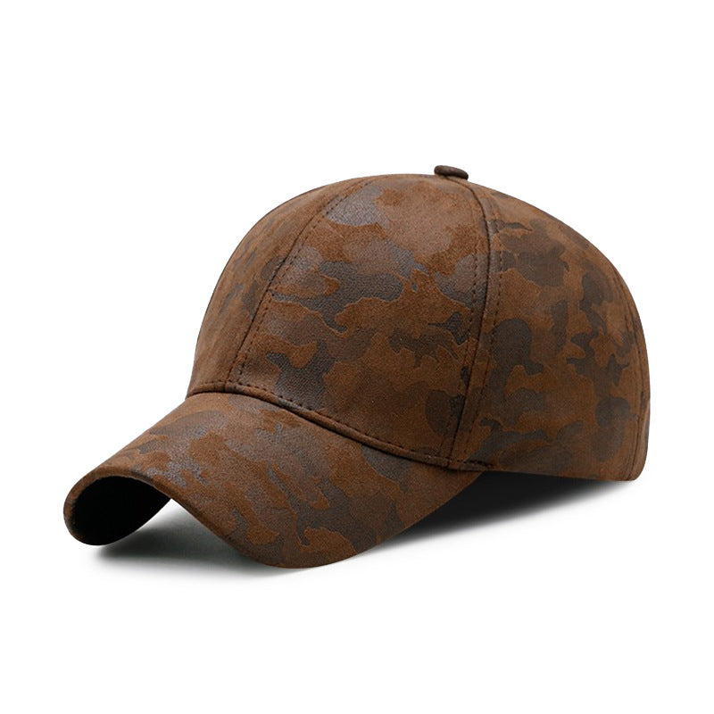 Dazzlesport Structured Camo Cap with Adjustable Closure - Performance Hat for Outdoor Activities