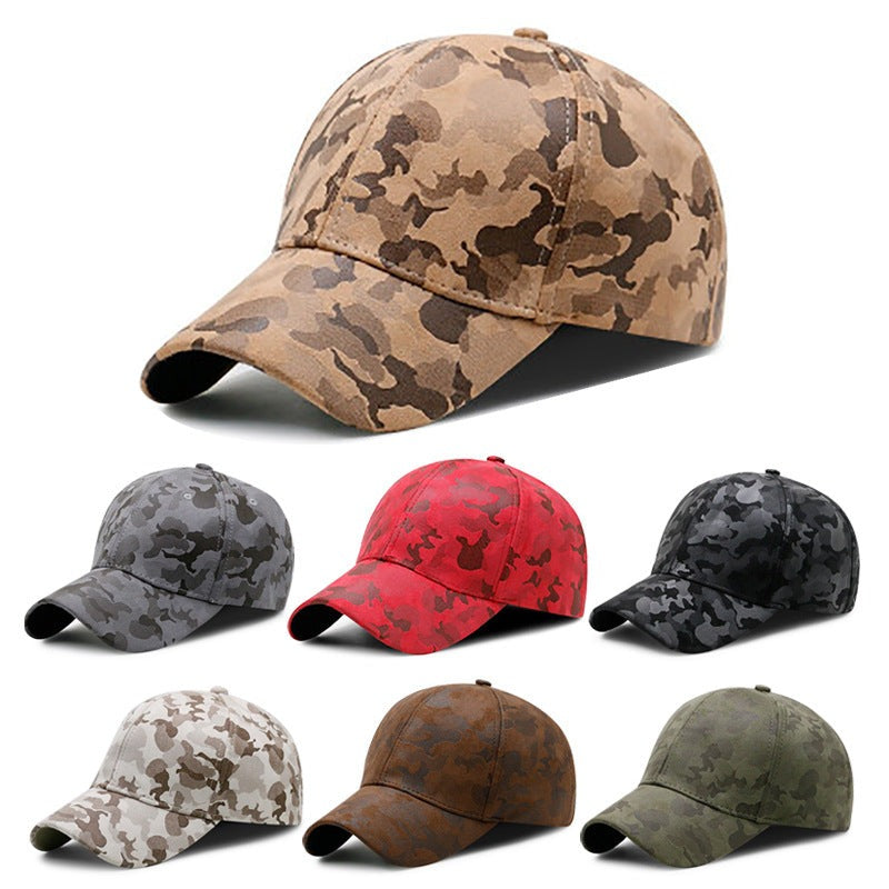 Dazzlesport Structured Camo Cap with Adjustable Closure - Performance Hat for Outdoor Activities