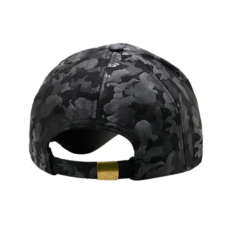 Dazzlesport Structured Camo Cap with Adjustable Closure - Performance Hat for Outdoor Activities