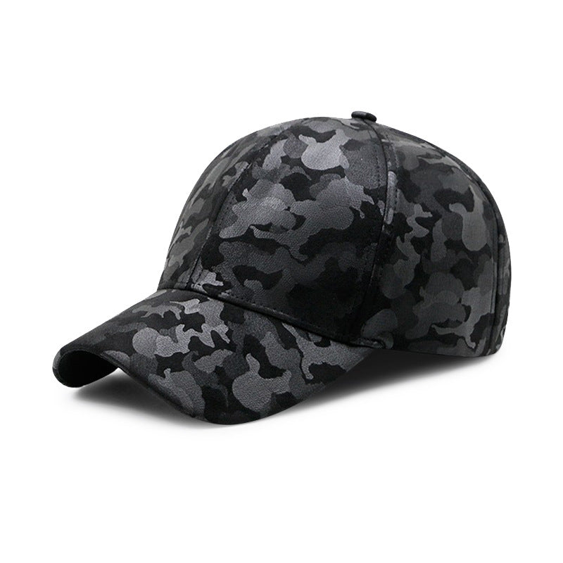 Dazzlesport Structured Camo Cap with Adjustable Closure - Performance Hat for Outdoor Activities