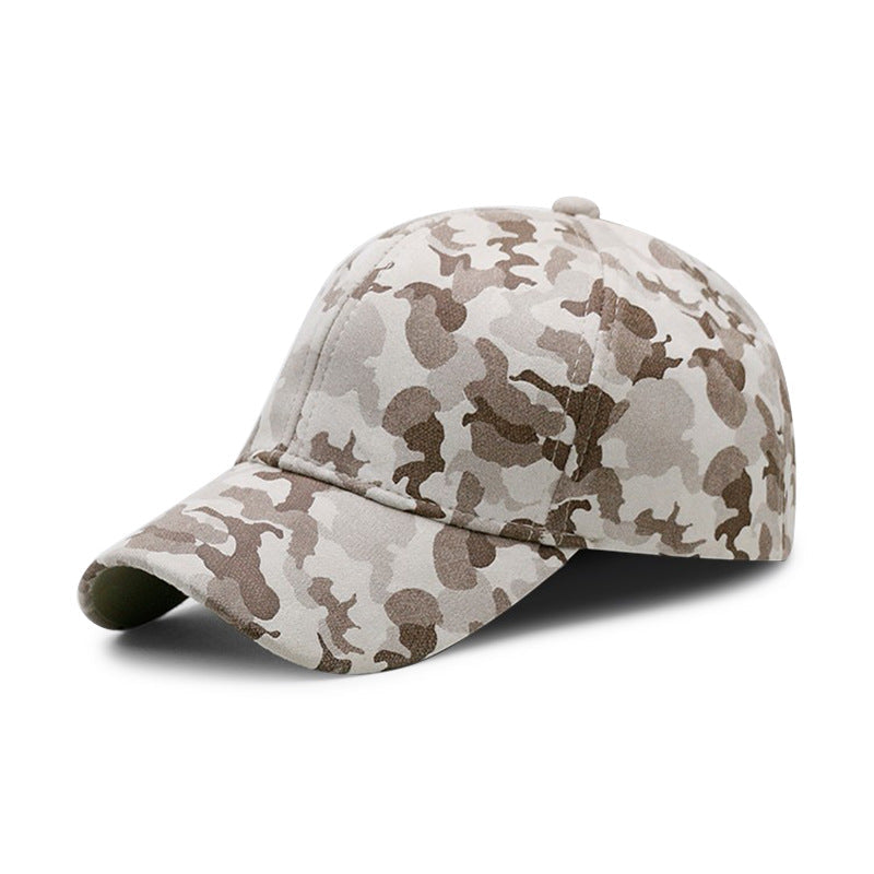 Dazzlesport Structured Camo Cap with Adjustable Closure - Performance Hat for Outdoor Activities