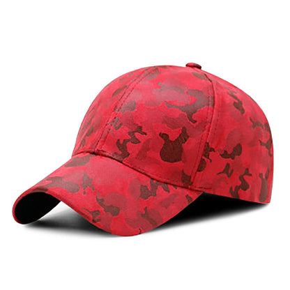 Dazzlesport Structured Camo Cap with Adjustable Closure - Performance Hat for Outdoor Activities