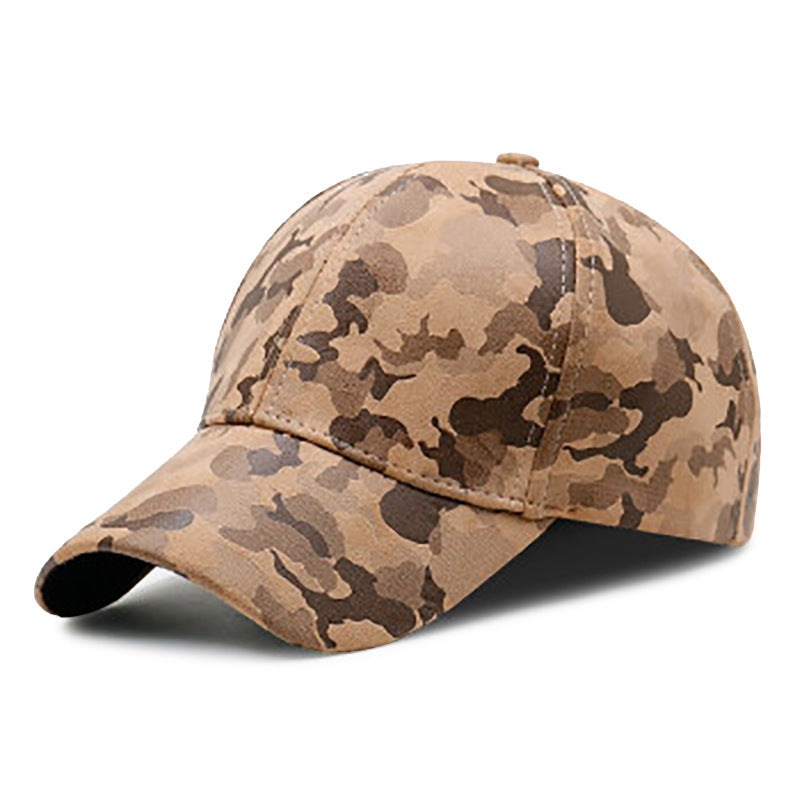 Dazzlesport Structured Camo Cap with Adjustable Closure - Performance Hat for Outdoor Activities